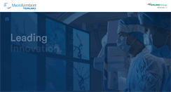 Desktop Screenshot of microvention.com